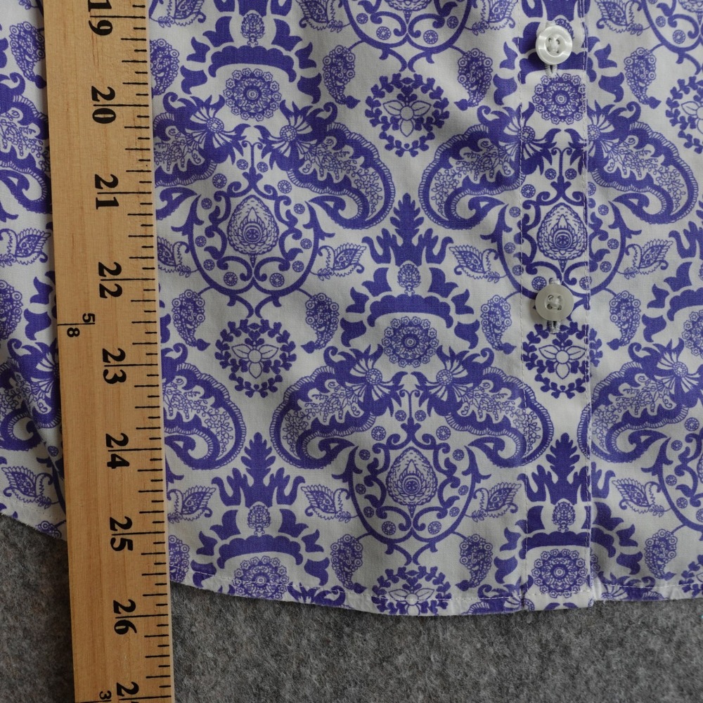 Chicos Top Womens 2 Multicolor Button Up Blouse Lot of 3 Paisley Baroque Cottage - Picture 8 of 11